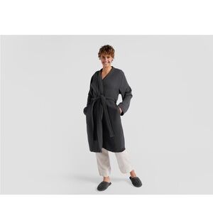 Parachute Cloud Cotton Robe (NWT) - Medium - Coal
